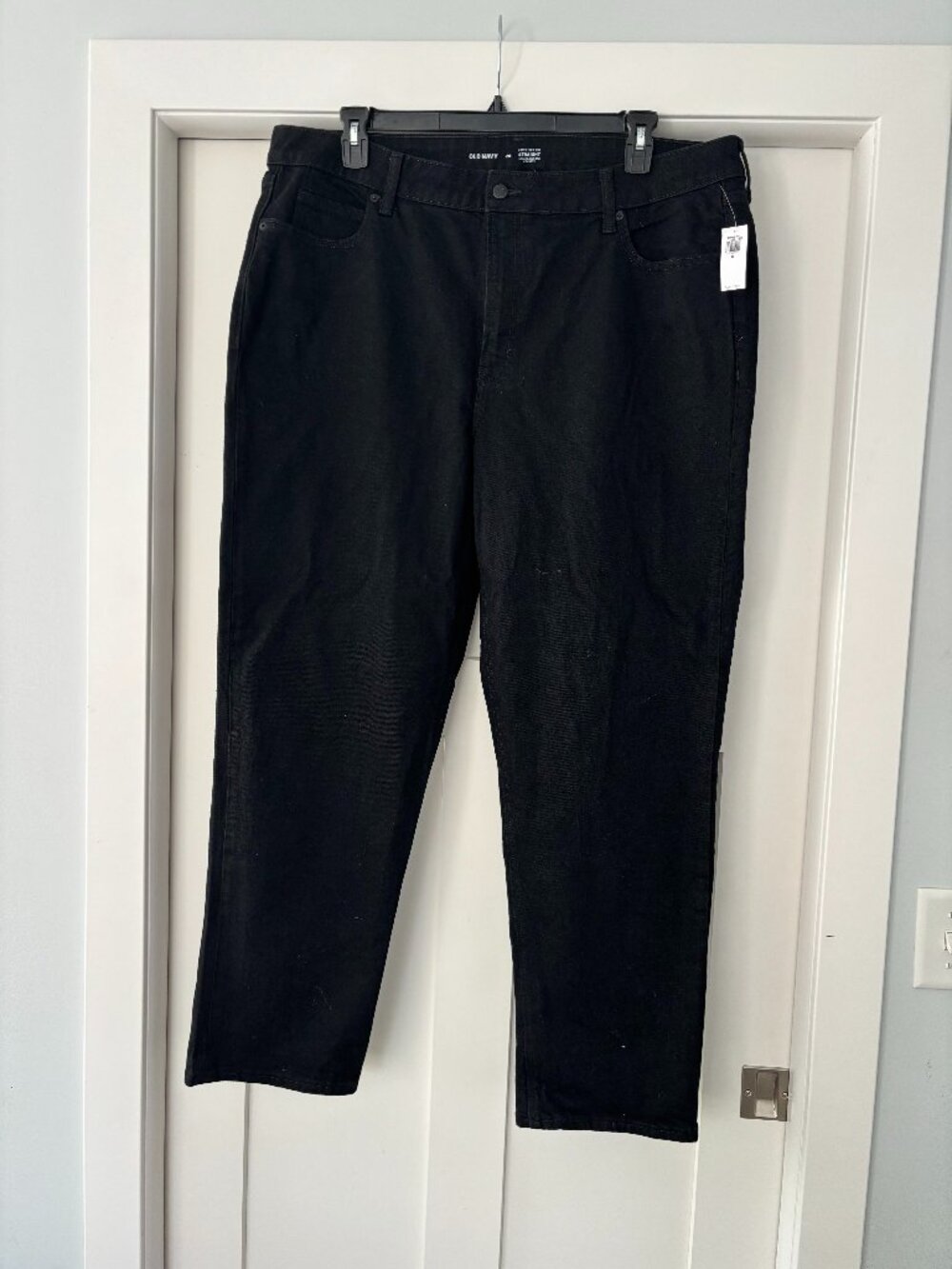Old Navy black jeans, size 20
